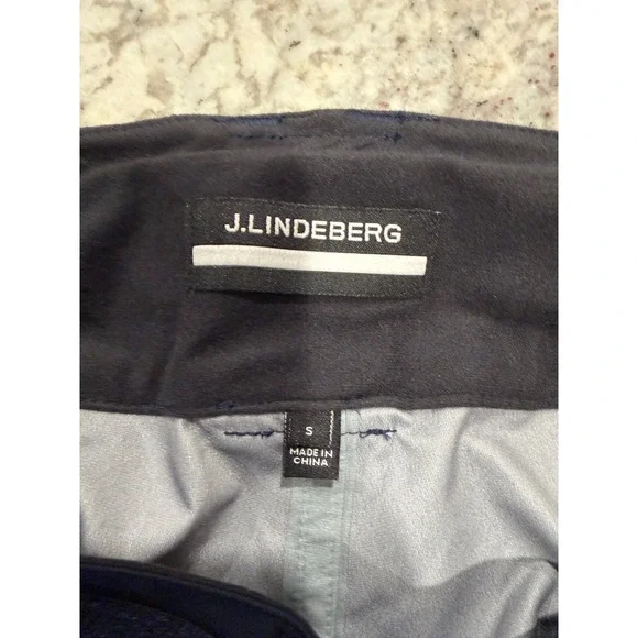 J.Lindeberg Mens Summit Softshell Ski Pants Navy Blue AMPA06371 Small NWT